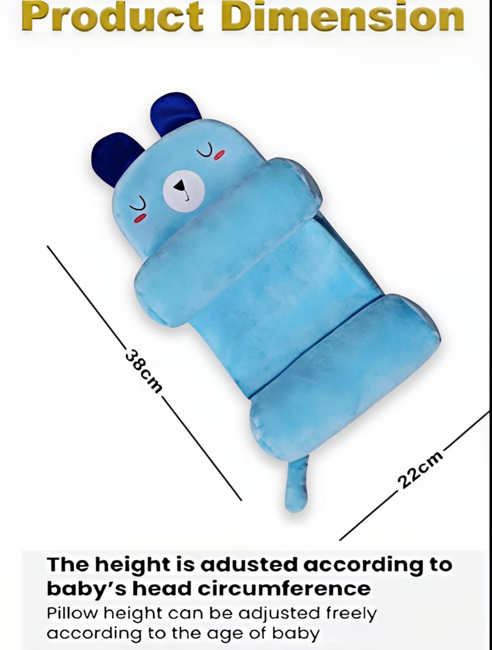 Baby Head Support Pillow